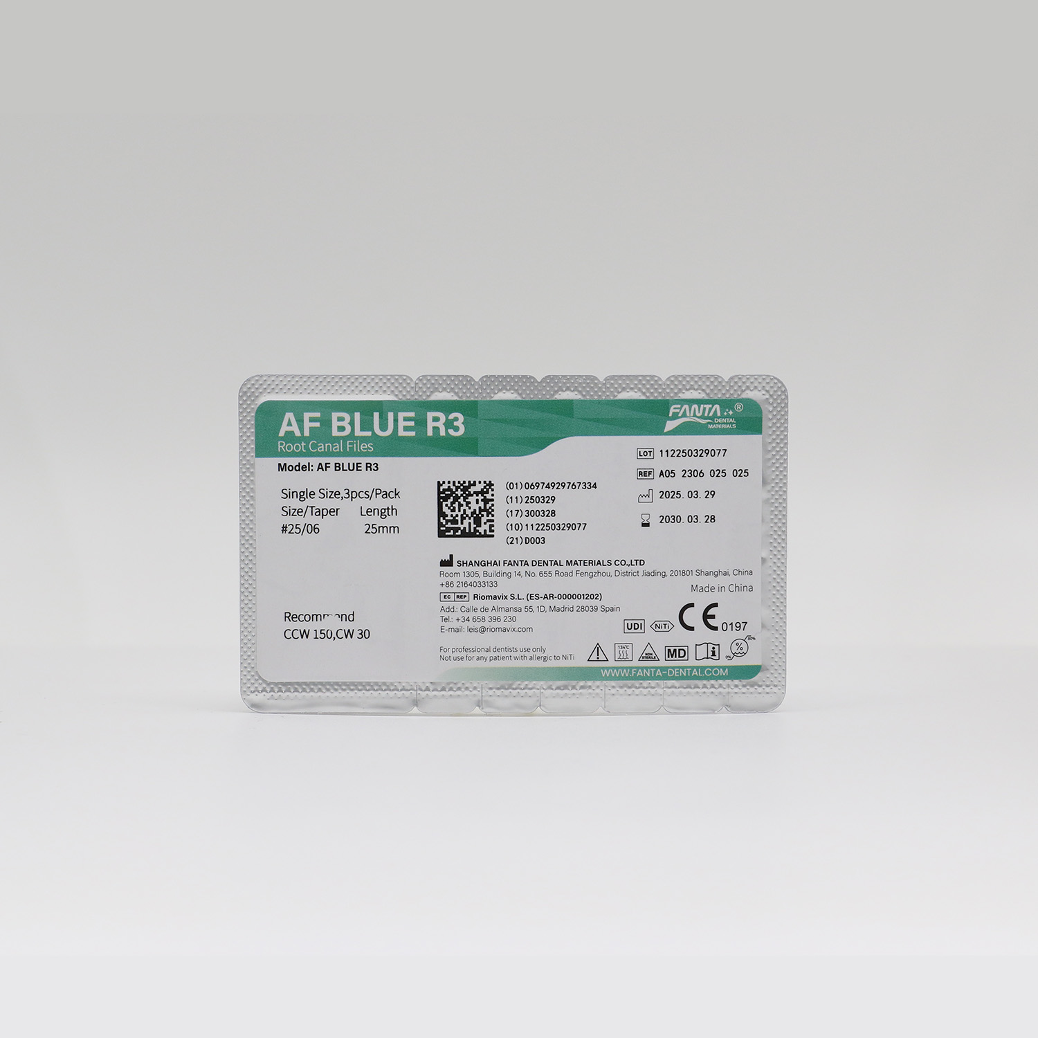 AF BLUE RESIPROC R3, 25-06, 25mm