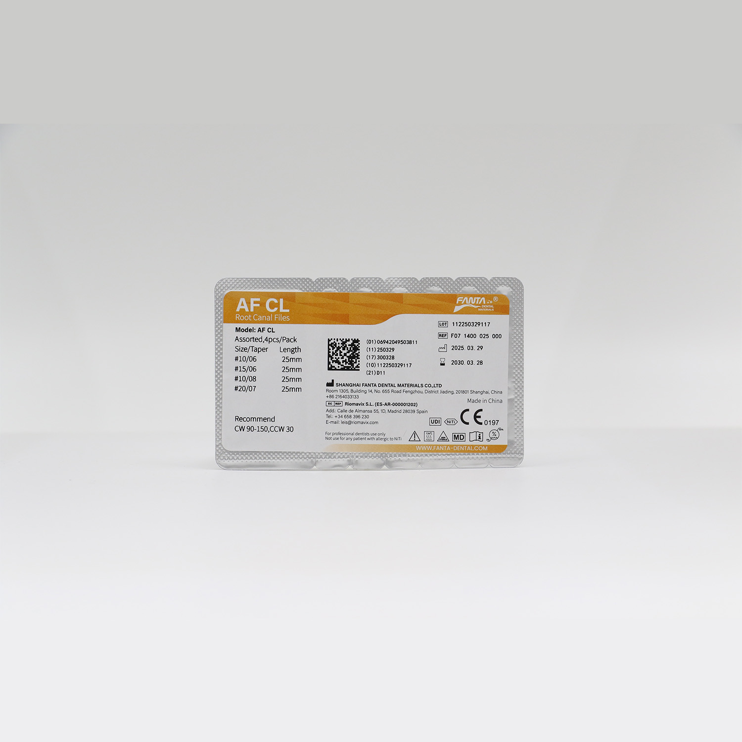 AF CL LEDGE SYSTEM, ASORTİ, 25mm