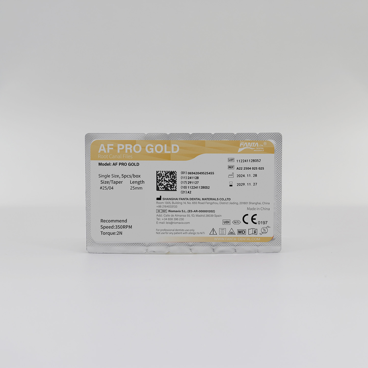 AF PRO GOLD, 25-04, 25mm