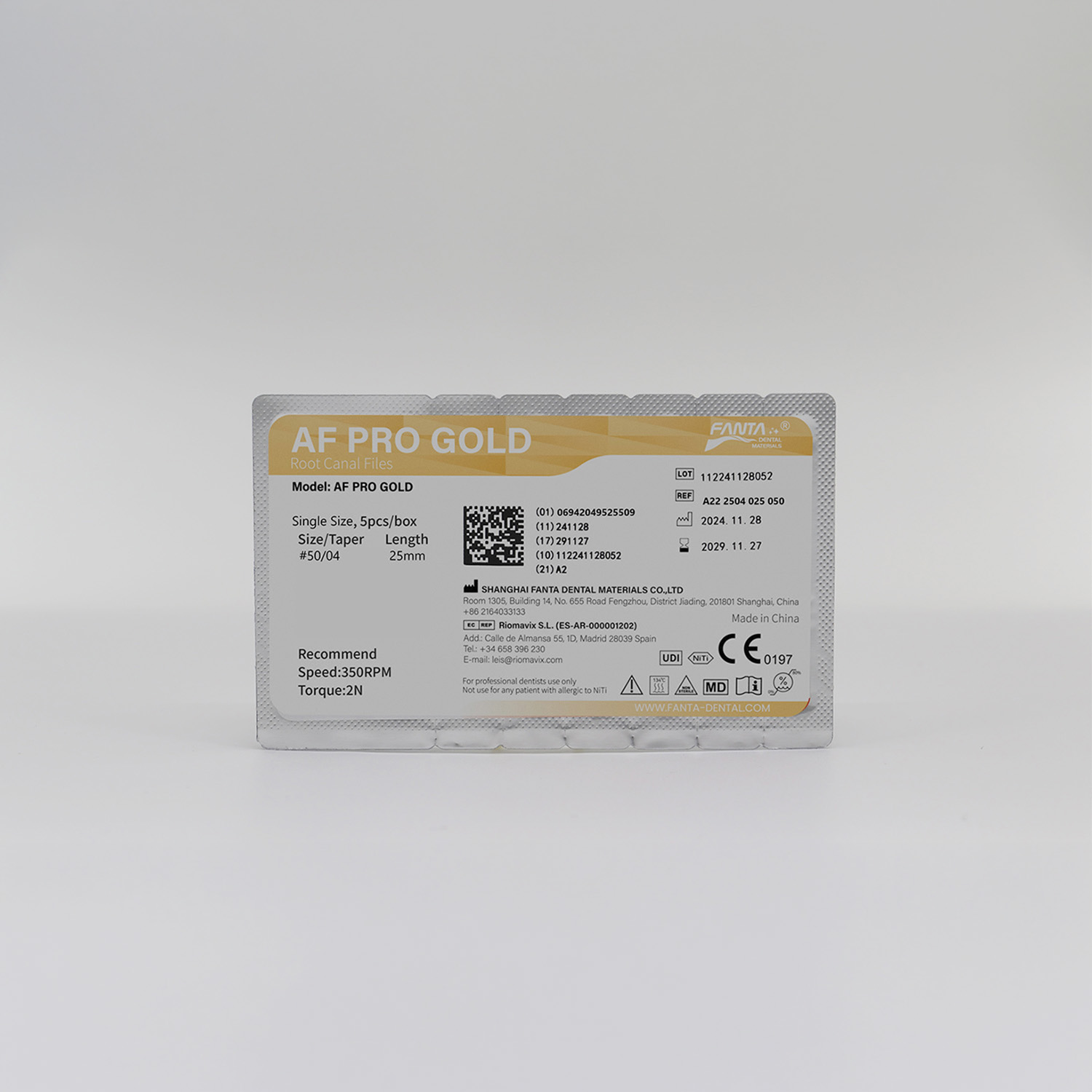 AF PRO GOLD, 50-04, 25mm