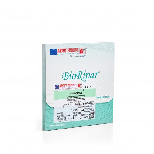 BIORIPAR MEMBR BOVINE PERIC DRY 20 x 30 x 0,2mm, 6 AD