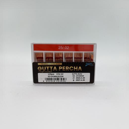 FANTA DENTAL MACHINE-MADE GUTTA PERCHA 25-02