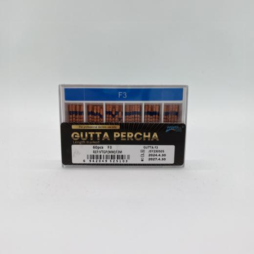 FANTA DENTAL MACHINE-MADE GUTTA PERCHA V-TAPER GOLD F3